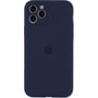 Чехол для iPhone Mobile Case Silicone Case Full Camera Protective Midnight Blue for iPhone 14 Pro