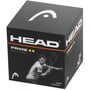 Мяч для сквоша Head Prime Squash Ball Black 2 желтые точки (287-306) фото 2