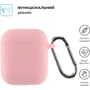 Чохол ArmorStandart Ultrathin Silicone Case With Hook Pink (ARM59688) для Apple AirPods 2: Тип Чехол