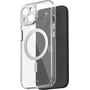 Чохол для iPhone Moshi iGlaze Slim Hardshell Case Luna Silver (99MO231001) для iPhone 15: Матеріали поликарбонат и полиуретан