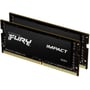 Kingston FURY 64 GB (2x32GB) SO-DIMM DDR4 3200 MHz Impact (KF432S20IBK2/64): Тип DDR4