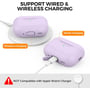 Чехол для наушников AhaStyle Silicone Case with strap Lavender (X003E43NBX) for Apple AirPods Pro 2: Материал Силикон