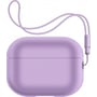 Чохол ArmorStandart Silicone Case with straps Pink Purple (ARM68613) для Apple Airpods Pro 2