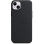 Чехол для iPhone Apple Leather Case with MagSafe Midnight (MPP93) for iPhone 14 Plus: Цвет синий