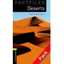 Bookworms 1: Janet Hardy-Gould: Deserts Factfile with Audio CD