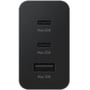 Зарядний пристрій Samsung Wall Charger USB+2xUSB-C Trio 65W+15W+25W Black (EP-T6530NBEGRU): Сила струму 2.4А и более