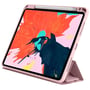 Аксессуар для iPad WIWU Defender Protective Case with Pencil holder Pink for iPad 10.2 2019-2021/iPad Air 2019/Pro 10.5: Особенности трансформируется в подставку, Надежная защита от царапин и загрязнений, отделение для стилуса, защит