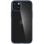 Чехол для iPhone Spigen Crystal Hybrid Navy Blue (ACS06460) for iPhone 15 Plus: Материалы поликарбонат и полиуретан