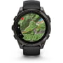 Смарт-годинник Garmin Fenix 8 AMOLED 47mm Sapphire Carbon Grey DLC with Black/Pebble Grey Silicone Band (010-02904-21) фото 11