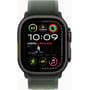 Apple Watch Ultra 2 GPS + Cellular 49mm Black Titanium Case з Green Trail Loop - M/L UA: Розмір 49mm