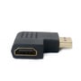 Кабель и переходник Extradigital HDMI AF - HDMI AM 270º degree (KBH1814): Тип адаптер