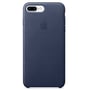 Чохол для iPhone Apple Leather Case Midnight Blue (MMYG2/MQHL2) for iPhone 8 Plus/iPhone 7 Plus