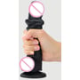 Реалистичный фаллоимитатор Strap-On-Me Sliding Skin Realistic Dildo Black - XXL