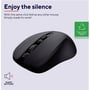 Мышь Trust Mydo Silent Black (25084): Радиус действия 10 м