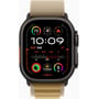 Apple Watch Ultra 2 GPS + Cellular 49mm Black Titanium Case з Tan Alpine Loop - Small: Розмір 49mm