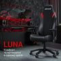 Кресло игровое Anda Seat Luna Black/Red Size L (AD18-44-BR-PV) фото 8