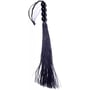 Силиконовый флогер Fetish Boss Series - Silicone Whip Black 14" (BS6100042) фото 5