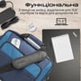 Сумка для ноутбуков Promate 15.6" Limber-MB Blue (limber-mb.blue): Материал полиэстер