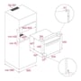 Духова шафа електрична Teka HLC 840 BK (41531020): Об'єм, л 44