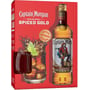 Ромовый напиток Captain Morgan Spiced Gold 0.7 л 35% + кружка (BDA1RM-RCM070-019)