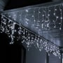 Гирлянда Springos бахрома уличная 12 м 300 LED холодный белый (CL300) фото 9