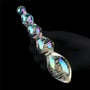 Фалоімітатор LoveToy Twilight Gleam Glow-in-the-dark Glass Dildo Tantalizing Orbs фото 7