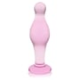 Скляний фалоімітатор Love Toy Glass Romance Dildo 4.5" Pink