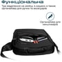 Сумка для ноутбуков Promate 13.3" Rebel-MB Black (rebel-mb.black): Вместимость ноутбук, блок питания, аксессуары