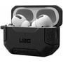 Чехол для наушников UAG Scout Black (104123114040) for Apple AirPods Pro 2: Материал Термопластичный полиуретан