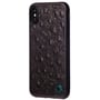 Чохол для iPhone Gmakin Leather Case Black (GLI03) for iPhone X/iPhone Xs: Колір чорний