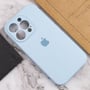 Чехол для iPhone Mobile Case Silicone Case Full Camera Protective Sweet Blue for iPhone 15 Pro Max: Тип аксессуара чехол