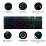 Клавіатура Logitech G915 Lightspeed RGB Wireless GL Clicky USB Black (920-009111) фото 10