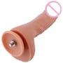 Ультрареалістичний фалоімітатор для секс-машин Hismith 8.3″ 2-layers Silicone Flesh Dildo: Призначення Вагінальні