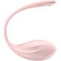 Виброяйцо Satisfyer Ribbed Petal Connect App Rose: Тип и форма Виброяйцо