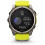 Смарт-часы Garmin Fenix 8 Solar 51mm Sapphire Titanium with Amp Yellow/Graphite Silicone Band (010-02907-21): Время работы до 30 дней