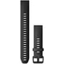 Garmin QuickFit 20 Watch Bands Black Silicone (010-13102-00)