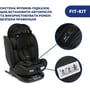 Автокрісло Chicco Unico Evo i-Size Air чорне (87031.72) (8058664167326): Кріплення Isofix ISOFIX - Якорный ремень Top Tether