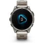 Смарт-часы Garmin Fenix 8 AMOLED 47mm Sapphire Titanium with Vented Titanium Bracelet (010-02904-40): Материал ремешка Титан