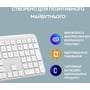 Клавіатура Logitech K950 Bluetooth/Wireless UA Off-White (920-012466): Тип клавіш мембранний