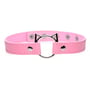 Чокер Master Series Kinky Kitty Ring Slim Choker Pink