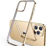 Чохол для iPhone TPU Case Clear Gold for iPhone 12 Pro Max