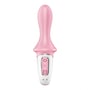 Анальный вибратор с функцией надувания Satisfyer Air Pump Booty 5+ Inflatable Anal Vibrator Pink: Диаметр, см 4