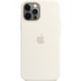 Чехол для iPhone Apple Silicone Case with MagSafe White (MHL53) for iPhone 12/iPhone 12 Pro: Материалы силикон