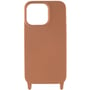 Чохол для iPhone TPU Case two straps California Brown for iPhone 13 Pro: Тип чохла накладка на задню частину