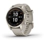 Смарт-годинник Garmin Fenix 7S Pro Sapphire Solar Soft Gold with Light Sand Band (010-02776-15)