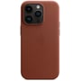 Чехол для iPhone Apple Leather Case with MagSafe Umber (MPPK3) for iPhone 14 Pro: Материалы кожа