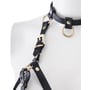 Портупея на груди LOCKINK Sevanda Queen Chest Harness with Removable Bra: Декор Заклепки