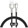 Baseus USB Cable to Lightning Cafule Metal 2.4A 25cm Black (CALJK-01)