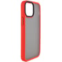 Чехол для iPhone Mobile Case TPU+PC Metal Buttons Red for iPhone 13: Цвет красный