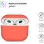 Чохол для навушників ArmorStandart Ultrathin Silicon Nectarin (ARM60290) для Apple AirPods 3: Тип Чехол